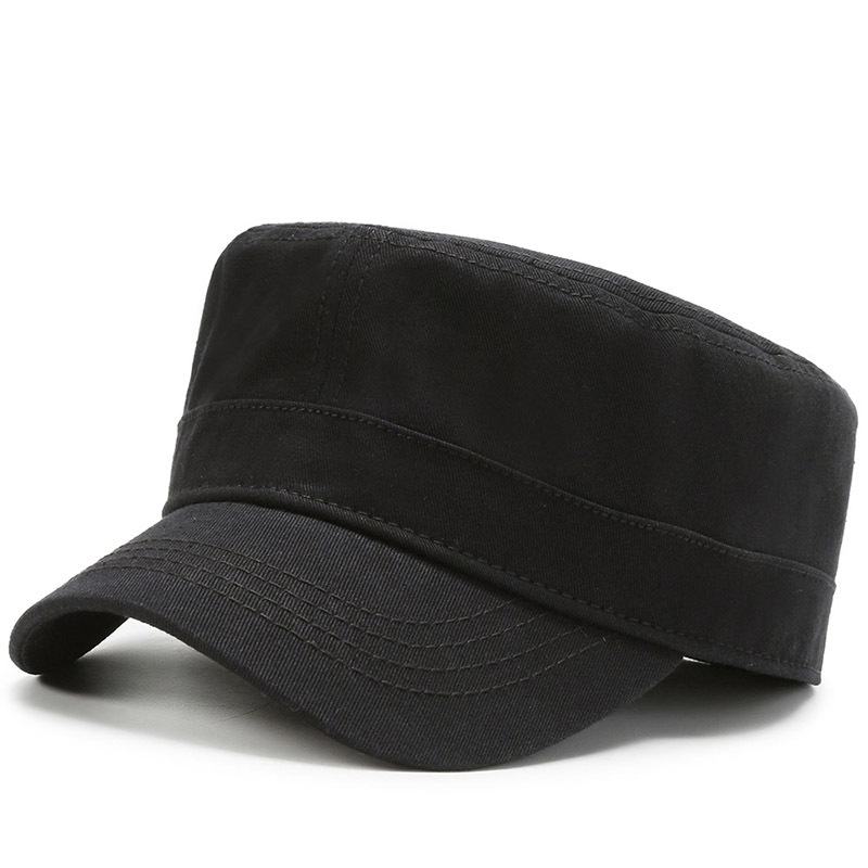 Flat Top Sun Visor — Washed Cotton