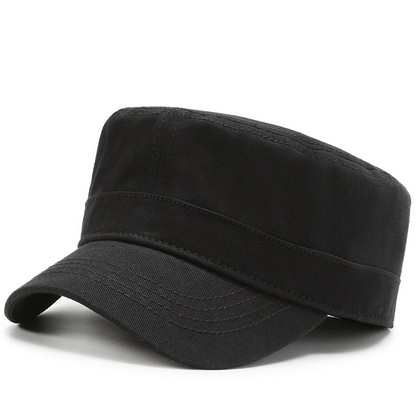 Flat Top Sun Visor — Washed Cotton