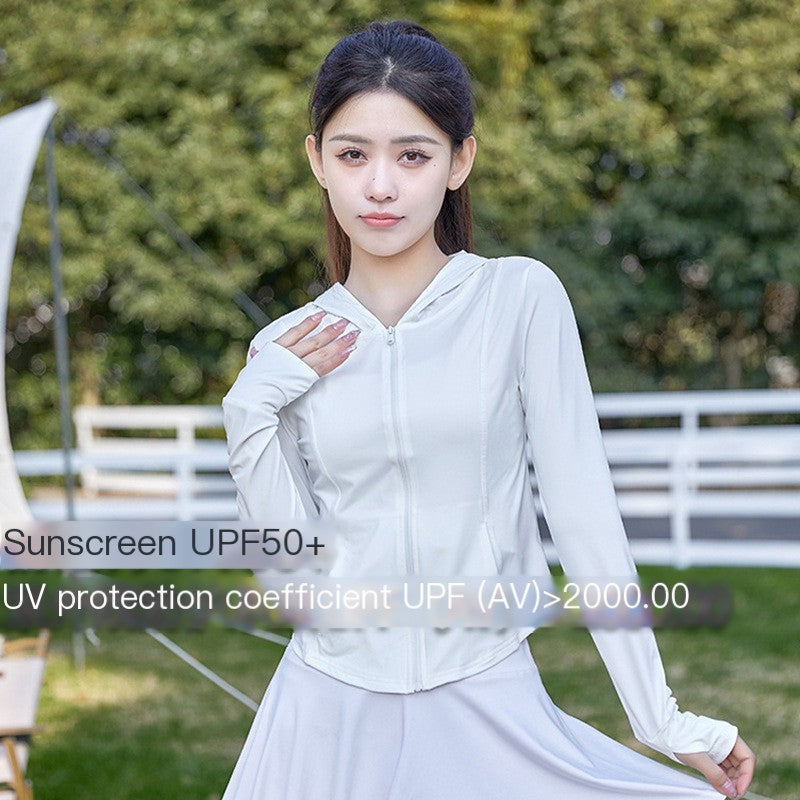 Women's Sun Jacket — Lightweight Ice Silk