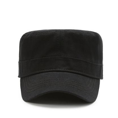 Flat Top Sun Visor — Washed Cotton