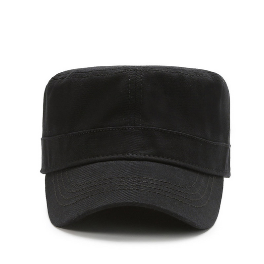 Flat Top Sun Visor — Washed Cotton