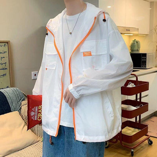 Men's Sun Hoodie — Lightweight Ice Silk