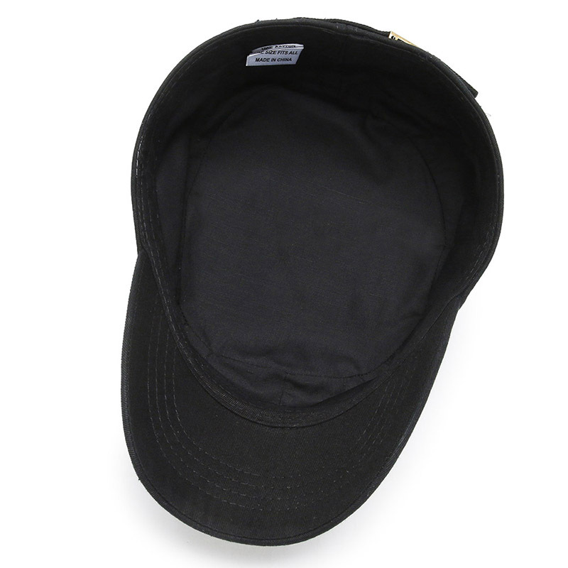Flat Top Sun Visor — Washed Cotton