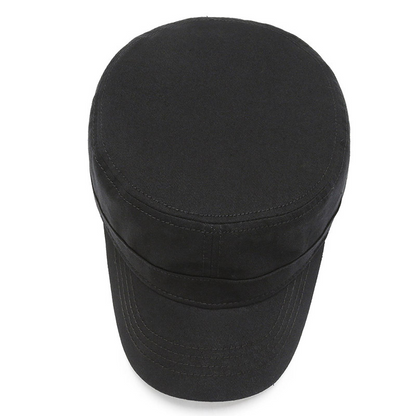 Flat Top Sun Visor — Washed Cotton