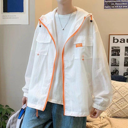 Men's Sun Hoodie — Lightweight Ice Silk
