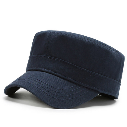 Flat Top Sun Visor — Washed Cotton