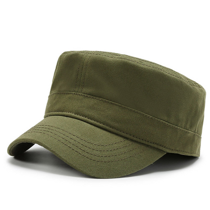 Flat Top Sun Visor — Washed Cotton