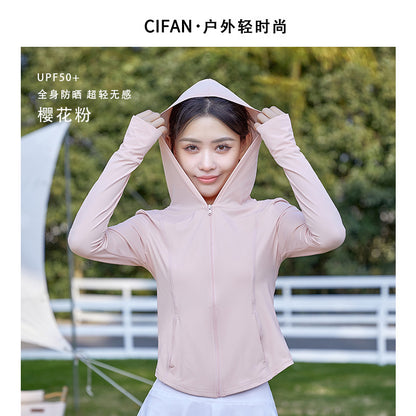 Women's Sun Jacket — Lightweight Ice Silk