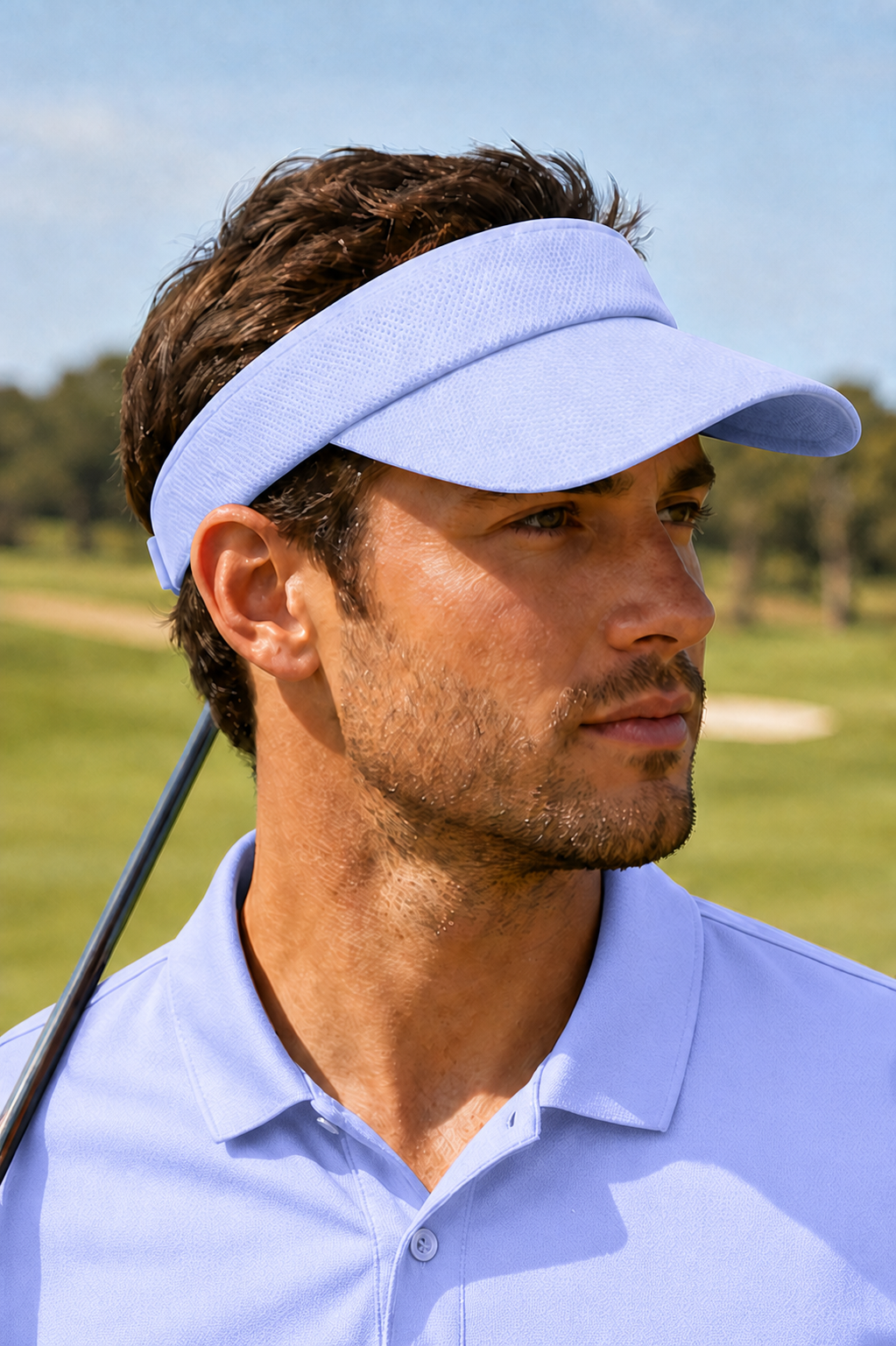 Wide Brim Sun Cap