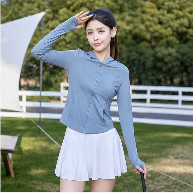 Women's Sun Jacket — Lightweight Ice Silk